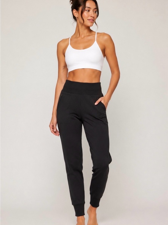 Athleta Pants - Athleta Venice Jogger Black High Rise